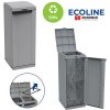 Plastová skriňa na triedenie odpadu Ecoline 1x110 litrov Plastová skriňa na triedenie odpadu Ecoline 1x110 litrov