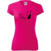 Mačka a gitara WC - Dámske Fantasy športové (dresovina) - XS ( Neon Pink ) Mačka a gitara WC - Dámske Fantasy športové (dresovina) - XS ( Neon Pink )