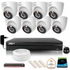DAHUA zostavy Dahua IP Surveillance Kit 2MPx 8 vonkajších kamier IR LED osvetlenie 30m DAHUA zostavy Dahua IP Surveillance Kit 2MPx 8 vonkajších kamier IR LED osvetlenie 30m