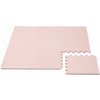 Hracia podložka puzzle s okrajom Light Pink 92x92 cm Hracia podložka puzzle s okrajom Light Pink 92x92 cm