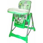 Caretero magnus fun green jedálenská stolička
