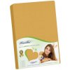 Bellatex jersey prestieradlo Kamilka horčicová 90x200