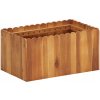 Kvetináč drevený béžový VidaXL 50 cm x 30 x 25 cm Kvetináč drevený béžový VidaXL 50 cm x 30 x 25 cm