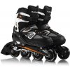 ČiernaWHEELS Inline korčule Čiernawheels Sonic oranžovo-čierne nastaviteľné kolieskové korčule v 4 veľkostiach 39-42 ČiernaWHEELS Inline korčule Čiernawheels Sonic oranžovo-čierne nastaviteľné kolieskové korčule v 4 veľkostiach 39-42