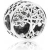 Pandora Strieborný korálik Rodinné korene 797590 Pandora Strieborný korálik Rodinné korene 797590