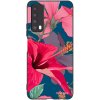 Picasee silikónový čierny obal pre Huawei P Smart 2021 - Hibiscus Picasee silikónový čierny obal pre Huawei P Smart 2021 - Hibiscus