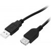 USB kábel A-A, 1m bielo-zelený USB kábel A-A, 1m bielo-zelený