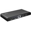 PremiumCord HDMI 2.0 splitter 1-4 porty, 4K x 2K/60Hz, FULL HD, 3D, černý