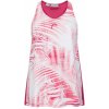 Head Agility Tech Tank Top mulberry print vision