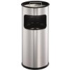 Durable Odpadkový kôš s popolníkom - 17 l, strieborný Durable Odpadkový kôš s popolníkom - 17 l, strieborný