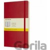 Moleskine Zápisník mäkké dosky A5 štvorčekový červený Moleskine Zápisník mäkké dosky A5 štvorčekový červený