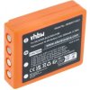 VHBW Batéria pre HBC Radiomatic BA223031 / BA223001, oranžová, 2000 mAh - neoriginálne VHBW Batéria pre HBC Radiomatic BA223031 / BA223001, oranžová, 2000 mAh - neoriginálne
