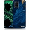 Picasee silikónový prehľadný obal pre Realme 8 5G - Blue Picasee silikónový prehľadný obal pre Realme 8 5G - Blue