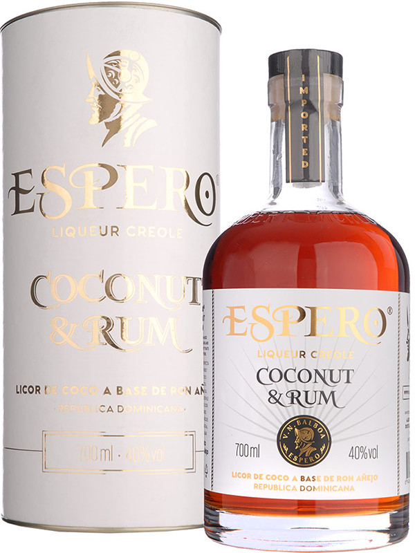 Espero Coco Caribe 40% 0,7 l (čistá fľaša)