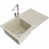 MEXEN/S MEXEN/S - Cesar granitový drez 1-miska s odkvapkávačom vrátane batérie Rita, béžový 6514-69-670300-00 MEXEN/S MEXEN/S - Cesar granitový drez 1-miska s odkvapkávačom vrátane batérie Rita, béžový 6514-69-670300-00