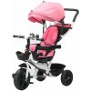 Pepita 360° otočná trojkolka s klaksónom, tlačnou rukoväťou a košíkom - ružová Pepita Pepita 360° otočná trojkolka s klaksónom, tlačnou rukoväťou a košíkom - ružová Pepita