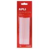 APLI tavné tyčinky O 7,5 mm x 10 cm - transparentné 10 ks APLI tavné tyčinky O 7,5 mm x 10 cm - transparentné 10 ks