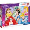 Disney Princess Supercolor puzzle 180ks - Clementoni Disney Princess Supercolor puzzle 180ks - Clementoni
