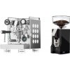 Rocket Espresso Appartamento, white + Eureka Mignon Silenzio 55, CR black Rocket Espresso Appartamento, white + Eureka Mignon Silenzio 55, CR black