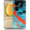 Picasee silikónový prehľadný obal pre Huawei P50 - Blue Magma Picasee silikónový prehľadný obal pre Huawei P50 - Blue Magma