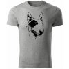 T-ričko Bull Terrier pánske tričko Farba trička: Tmavosivá, Veľkosť: L T-ričko Bull Terrier pánske tričko Farba trička: Tmavosivá, Veľkosť: L