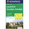 Lavanttal, Saualpe, Koralpe (Kompass - 219) - turistická mapa Lavanttal, Saualpe, Koralpe (Kompass - 219) - turistická mapa