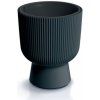 Prosperplast Kvetináč MILLY s vkladom 29,8 cm antracitový s podstavcom Prosperplast Kvetináč MILLY s vkladom 29,8 cm antracitový s podstavcom