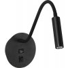 Brilagi Brilagi - LED Flexibilná nástenná lampa s USB portom MAYA LED/3W/230V čierna BG1065 + záruka 3 roky zadarmo + záruka 3 roky zadarmo Brilagi Brilagi - LED Flexibilná nástenná lampa s USB portom MAYA LED/3W/230V čierna BG1065 + záruka 3 roky zadarmo + záruka 3 roky zadarmo