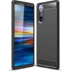 Púzdro CARBON CASE pre SONY XPERIA 5 - čierne Púzdro CARBON CASE pre SONY XPERIA 5 - čierne