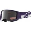 okuliare SUPERTECH VISION HUNTA96 XXV, ALPINESTARS (fialová/biela, zrkadlové strieborné plexi) 2026 okuliare SUPERTECH VISION HUNTA96 XXV, ALPINESTARS (fialová/biela, zrkadlové strieborné plexi) 2026