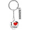 Prívesok na kľúče Slovakia Srdiečka Prívesok na kľúče Slovakia Srdiečka