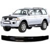 Plastový kryt kapoty - deflektor pre Mitsubishi Pajero / Montero Sport, 1997-08 Plastový kryt kapoty - deflektor pre Mitsubishi Pajero / Montero Sport, 1997-08