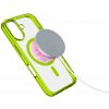 Zadní kryt Cellularline Iconic Mag s podporou Magsafe pro Apple iPhone 16, čirý / limetkový ICONICMAGIPH16L Zadní kryt Cellularline Iconic Mag s podporou Magsafe pro Apple iPhone 16, čirý / limetkový ICONICMAGIPH16L