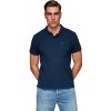 Pánske polo tričko BASIC 100 % bavlna tmavomodré V2 OM-POBS-0100 S Pánske polo tričko BASIC 100 % bavlna tmavomodré V2 OM-POBS-0100 S
