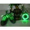 Svietiace šnúrky do topánok - zelené Svietiace šnúrky do topánok - zelené