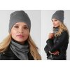 Fashionweek Dámsky zimný set čiapka + šál flísová podšívka ZIZI-B3 Farba: Šedá, Veľkosť: Universal Fashionweek Dámsky zimný set čiapka + šál flísová podšívka ZIZI-B3 Farba: Šedá, Veľkosť: Universal