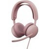 Logitech® Zone Wired 2 for Business - ROSE - USB - TEAMS Logitech® Zone Wired 2 for Business - ROSE - USB - TEAMS