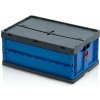 Skladacia prepravka EURO s vekom 60x40x27(v) cm Skladacia prepravka EURO s vekom 60x40x27(v) cm