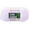 Pletacia priadza YarnArt JEANS BAMBOO 101 biela Pletacia priadza YarnArt JEANS BAMBOO 101 biela