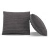 Sada dvoch vankúšov Luxury tmavosivá (2 ks) Sada dvoch vankúšov Luxury tmavosivá (2 ks)