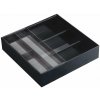 Rozťahovacie priehradky do zásuvky YAMAZAKI Tower Cutlery Tray, čierne 03383 Rozťahovacie priehradky do zásuvky YAMAZAKI Tower Cutlery Tray, čierne 03383