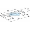 Poistka plech.40A 41mm Poistka plech.40A 41mm