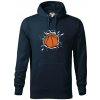 Basketbal lopta v triku - Mikina pánska Cape s kapucňou - 5XL ( Tmavomodrá (veľmi tmavá - skoro čierna) ) Basketbal lopta v triku - Mikina pánska Cape s kapucňou - 5XL ( Tmavomodrá (veľmi tmavá - skoro čierna) )