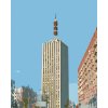 Diamondi MRAKODRAP 40 x 50 cm vypnuté plátno na rám 603575B