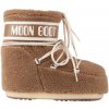 Moon Boot Icon low fleece hnedé