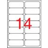 Etikety, univerzálne, 99,1x38,1 mm, zaoblené rohy, APLI, 1400 etikiet/bal Etikety, univerzálne, 99,1x38,1 mm, zaoblené rohy, APLI, 1400 etikiet/bal