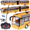 Kĺbový Autobus Školský Mestský RC Ovládaný s diaľkovým ovládaním Žltý Auto Hračka Kĺbový Autobus Školský Mestský RC Ovládaný s diaľkovým ovládaním Žltý Auto Hračka