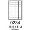 etikety RAYFILM 48,5x31,2 matné biele polyesterové laser R05020234A (100 list./A4) (R0502.0234A) etikety RAYFILM 48,5x31,2 matné biele polyesterové laser R05020234A (100 list./A4) (R0502.0234A)