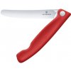 Victorinox Skládací svačinový nůž Swiss Classic, červený, vlnkované ostří 6.7831.FC1 Victorinox Skládací svačinový nůž Swiss Classic, červený, vlnkované ostří 6.7831.FC1