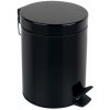 Spirella pedálový odpadkový kôš Sydney, čierny, oceľ, 5 l Spirella pedálový odpadkový kôš Sydney, čierny, oceľ, 5 l